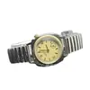 Relógio Original de Formato Especial para Homens e Mulheres, Estilo Vintage Japonês, Pulseira de Aço de Mola, Relógio de Pulso de Quartzo à Prova d'Água de Nicho