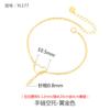 Pulsera de plata de ley 925 para mujer, estilo japonés y coreano, soporte vacío para abalorios redondos DIY, soporte para pulsera con incrustación de ámbar de cera de abeja
