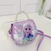 Al por mayor Nuevo Bolso de Hombro Infantil de Hielo y Nieve Caricatura Pequeña Princesa Bolso de Mano de Perlas Versión Coreana Lindo Versátil Cruzado Pequeño Bolso