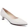 Zapatos de Salón de Punta Fina para Mujer, Zapatos de Mujer de Cuero Suave de Tacón Medio para Verano, Nuevos Zapatos de Tacón Bajo para Primavera y Otoño 2026 para Madres de Mediana Edad