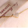 Pulsera de Amor de Moda Francesa Transfronteriza Europea y Americana Llena de Diamantes Zirconio Exquisita Dulce Amor Combinable Pulsera de Niña Regalo