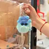Bolsa Colgante Bolita de Carbón Pequeña de Felpa Muñeco de Peluche Colgante para Mochila Escolar Llavero de Coche Regalo de Peluche Imitación Piel de Conejo Rex