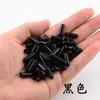 Diadema cinta para el pelo bolsa especial hebilla para el pie plástico goma funda de cuero funda de goma de acabado tapón de cable accesorios para joyería DIY