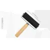 Herramientas de Impresión con Tinta, Kit de Material de Tablero de Moldeo por Soplado para Arte con Goma y Mango de Madera, Rodillo para Frotar Tinta, Herramienta con Forma de Hongo de Madera de Loto