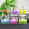 SY40 portalápices color leche era de los dinosaurios creativo para estudiante hogar portalápices acrílico cristal transparente regalo