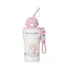 Serie Sanrio de Termos de Aspecto Elegante para Niñas, Tazas de Café Lindas de Gran Capacidad para Mantener el Frío, Vasos con Popote para Coche