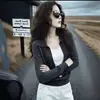 Estilo Old Money Cor Color Block Falso Duas Peças Gola Lapela Manga Longa Tricô Top Feminino Outono Camada Casual Emagrecedor Solto Polo Top