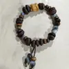 Joyería de Cerámica Jingdezhen al por Mayor Pulsera de Cuentas Divertida Nueva Pulsera para Novia Pulsera de Pareja Pulsera Tejida para Hombres