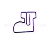 Clip de papel de notas alto y bajo Perro Dachshund Cono para perro Helado Clip de papel Flamenco Árbol de Navidad Clip de papel perfilado