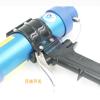 Pistola de cola rápida original leopardo 310ml macia e dura com controle de velocidade por medidor pistola pneumática de cola para vidro pistola de cola estrutural silicone
