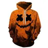 Comercio Exterior Transfronterizo Suéter para Hombre de Primavera y Otoño Moda Casual Sudadera con Capucha Estampado Digital 3D Casual