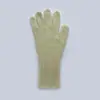 Guantes de Punto 35% Lana de Mapache para Mujer Invierno Mezcla de Lana Coreana Pantalla Táctil Largos Cálidos de Cinco Dedos