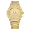 Reloj de cuarzo con diamantes para mujer, reloj de moda para mujer, reloj de marca de alta gama, reloj para hombre, correa de acero, reloj de comercio exterior