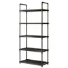 Prateleira de Armazenamento Multifuncional para Corrimão, Ampliada e Espessada, Prateleira de Armazenamento Doméstico de Múltiplas Camadas para Lanches e Itens Diversos, Prateleira de Chão com Três, Quatro ou Cinco Camadas