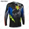 Ropa Nueva para Ciclismo Transfronteriza, Ropa de Equipo de Carreras Todoterreno, Ropa de Descenso, Absorción de Sudor, Secado Rápido, Personalización de Manga Larga para Bicicleta de Montaña