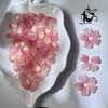 Fabricante Atacado Pétalas de Hortênsia Glaceadas DIY Feito à Mão Acessórios de Cabelo Hanfu Estilo Antigo Materiais para Grampo de Cabelo