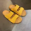 Chinelos Birkenstock Estilo Retrô Toast para Mulheres 2025 Novo Estilo Popular Sandálias de Praia para Uso Externo de Verão