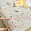 2026 Nuevo Protector de Colchón Acolchado Espeso Pieza Única Sábana Funda de Almohada Colchoneta para Cama