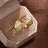 Pendientes de Aro C Exagerados Únicos Personalizados para Mujer Nuevos Chinoiserie Retro Elegantes de Dama Moda Nuevo Estilo Caliente Pendientes