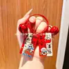 Chaveiro Pingente Letreiro de Palavra em Acrílico Ano do Carneiro Ano Zodiacal Palavras da Sorte Pingente de Bolsa Etiqueta de Bênção Presente