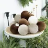 Set de Regalo de Caja de Esfera de Navidad de Terciopelo de Gama Alta 15 Piezas Colgantes Decorativos de Terciopelo Arreglo de Decoración para Árbol de Navidad