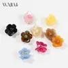 Pinza para el Cabello de Flor de Acetato Wjia Nueva en Colores Macarrón, Tamaño Pequeño para Mujeres, Accesorio para el Cabello para Flequillo de Medio Recogido
