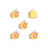 Modelo de Dibujos Animados Mini Cámara Colgante de Resina Pulsera DIY Collar Colgante Decorativo W492