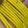 Espaciador Cilíndrico de 4x4 mm para Ropa, Tubo de Vidrio, 103 Piezas/Tira, Siete Colores Disponibles