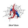 Novo padrão Homem-Aranha Acessórios decorativos DIY para roupas Impressão em camiseta tinta branca Impressão por transferência térmica Hot stamping agora uma peça