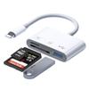 En Stock Venta Directa de Fábrica Lector de Tarjetas de Memoria Almacenamiento USB 3.0 Multifuncional Tipo-C Tres en Uno/Dos en Uno Otg para Teléfono Móvil