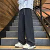 Pantalones de Esquí Impermeables con Forro de Terciopelo para Otoño e Invierno para Hombre, Marca de Moda, Pantalones Cargo Rectos Holgados para Exteriores, Pantalones Casuales Gruesos