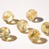 Cuentas Sueltas de Cristal Natural Amarillas Asedi Accesorios para Joyería DIY Cuentas Duobao Pulsera Accesorios para Joyería Venta Directa de Fábrica