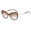 Gafas de Sol Ojo de Gato New Retro Transfronterizas, Estilo Europeo y Americano, Estilo Callejero Personalizado, Lujo de Gama Alta, Incrustadas con Diamantes, Gafas de Sol Anti-UV