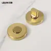 Cerradura de Puerta de Acero Inoxidable 304 para Baño Personalizada de Comercio Exterior Tipo Universal para Hogar Hotel Dormitorio Baño Cerradura de Puerta sin Llave