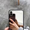 Funda con espejo de maquillaje para iPhone 16, funda con espejo acrílico de imitación de vidrio para iPhone 14 Pro, funda con espejo para iPhone 7 Plus