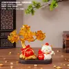Árbol del Dinero Oficina Atracción de Riqueza Adorno Gato de la Suerte Árbol de Cristal Pasillo Decoración Inauguración de Casa Regalo de Alta Gama