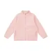 Ropa infantil DK 26 otoño e invierno estilo japonés cálidos tops forrados de forro polar para niñas y niños, ropa exterior casual para niños y padres