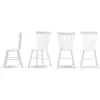 Amazon Silla Windsor Silla de Comedor de Madera Maciza Silla con Respaldo Silla de Mesa de Comedor Silla de Restaurante Silla Windsor de Comedor