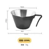 Taza de Extracción de Café de Acero Inoxidable 304 Equipo para Cafetería Taza de Espresso Taza Medidora con Báscula Taza Medidora de Onzas Líquidas