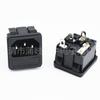 Tomada Certificada de Segurança 3C Ac-03 Seguro Único Fixo 10A Tomada com Slot para Cartão e Suporte para Tubo de Fusível