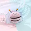 Série de Bonecas Abelhinha Desenho Animado Espelho de Maquiagem Estilo Ins Bolsa Fofa para Estudante Pingente Espelho Portátil de Mão