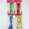 Fabricantes suministran cuerda para saltar infantil cuerda de madera para saltar cuerda de algodón y goma para saltar mango de madera cuerda ajustable suministros deportivos para saltar la cuerda