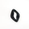 Brincos de tendência da moda Dongdaemun, Coreia, brincos de acrílico preto e branco de ácido acético, material para acessórios DIY, atacado