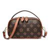 Bolso pequeño de estilo popular para mujer, nuevo bolso de hombro estampado de verano 2024, bolso cruzado pequeño y ligero para mujer.