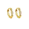 Aretes de Plata 999 de Aguja de Plata para Atraer Riqueza con Siete Granos de Arroz para Mujer Lujo Ligero Gama Alta Anillo Simple Brazaletes para Oreja Aretes de Botón Nuevos Aretes 2026 Mujer