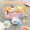 Colgante de Madera de Pez Golpeador de Mascota Creativo Lindo, Divertido Descompresión, Juguete Pequeño Portátil para Niños, Lindo Colgante para Mochila Escolar