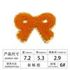 Phnom Penh Amor Sonriente Lazo Flor Relámpago Colorido Decorativo Funda para Teléfono Mochila Parche Bordado