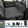 Cama inflable para coche colchón de aire trasero para coche cama de viaje artefacto para dormir en el asiento trasero de sedán SUV cojín de aire para coche