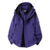 Fábrica de origen personaliza conjuntos de cortavientos unisex de dos piezas, ofreciendo ropa exterior cortavientos, impermeable y cálida. Los servicios OEM están disponibles