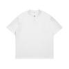 Roupas Masculinas North Boundary Marca de Moda Americana 2025 Verão Novo Retro Gola Henry Manga Curta Camiseta Masculina Cor Sólida Camiseta Tee